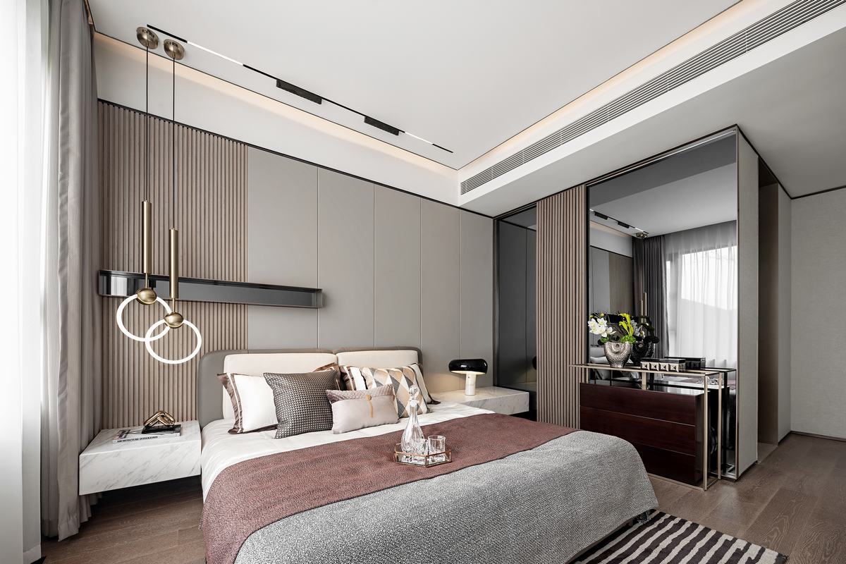 日式侘寂風格室內設計家裝案例-臥室 日式侘寂風格室內設計家裝案例-臥室