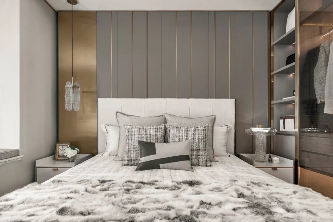 現代簡約風格室內設計家裝案例-臥室 現代簡約風格室內設計家裝案例-臥室