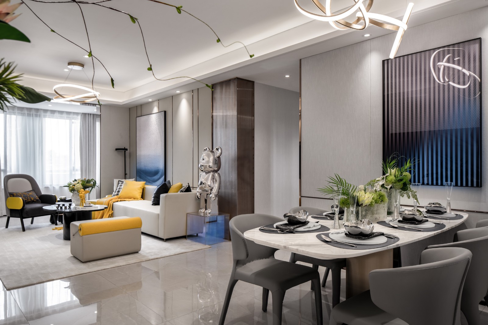 現(xiàn)代簡約風(fēng)格室內(nèi)設(shè)計(jì)家裝案例-餐廳 現(xiàn)代簡約風(fēng)格室內(nèi)設(shè)計(jì)家裝案例-餐廳