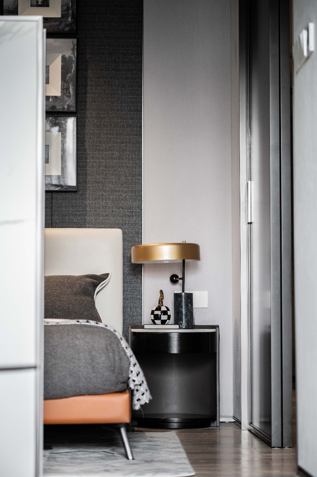 輕奢風格家裝設計室內裝修效果圖-臥室 輕奢風格家裝設計室內裝修效果圖-臥室