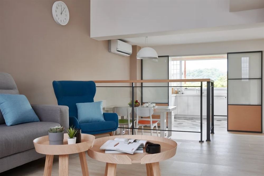 江門(mén)市東興大道住宅樓北歐風(fēng)格別墅裝修案例