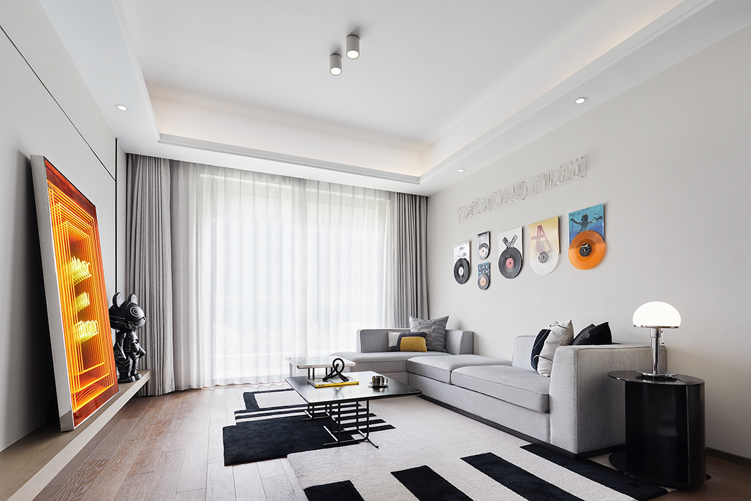 現(xiàn)代前衛(wèi)風(fēng)格室內(nèi)設(shè)計家裝案例-客廳 現(xiàn)代前衛(wèi)風(fēng)格室內(nèi)設(shè)計家裝案例-客廳