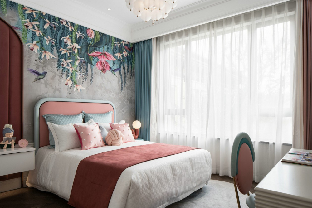 歐式古典風格別墅室內設計家裝案例-次臥 歐式古典風格別墅室內設計家裝案例-次臥