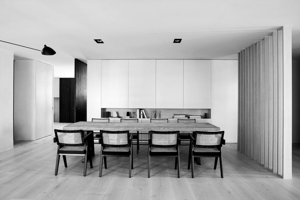 廣州市福今路小區現代風格三居室裝修案例