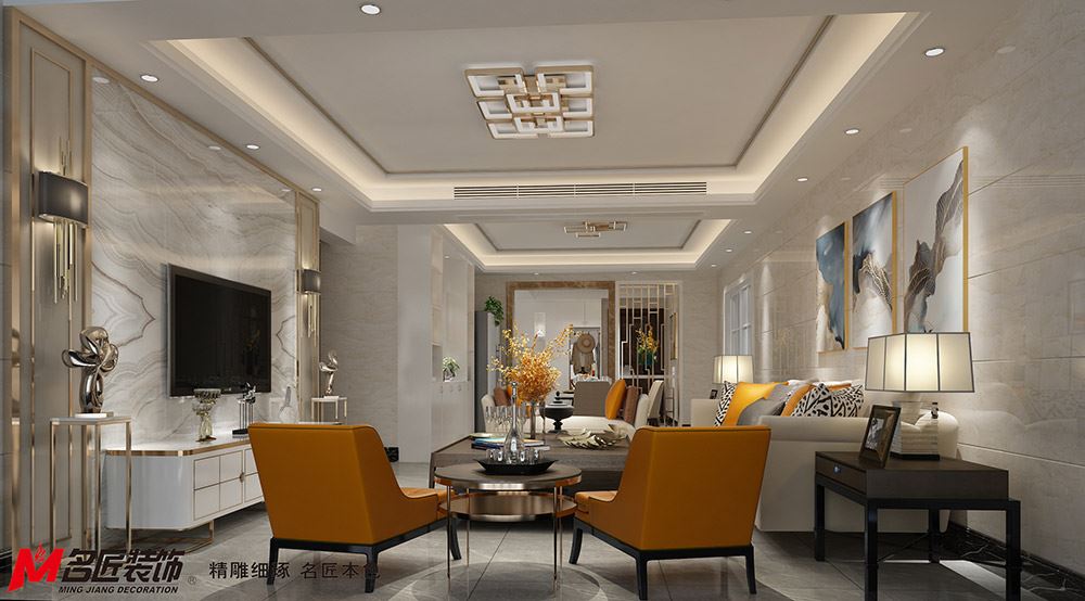 茂名市茂豐花園歐式風(fēng)格三居室裝修案例