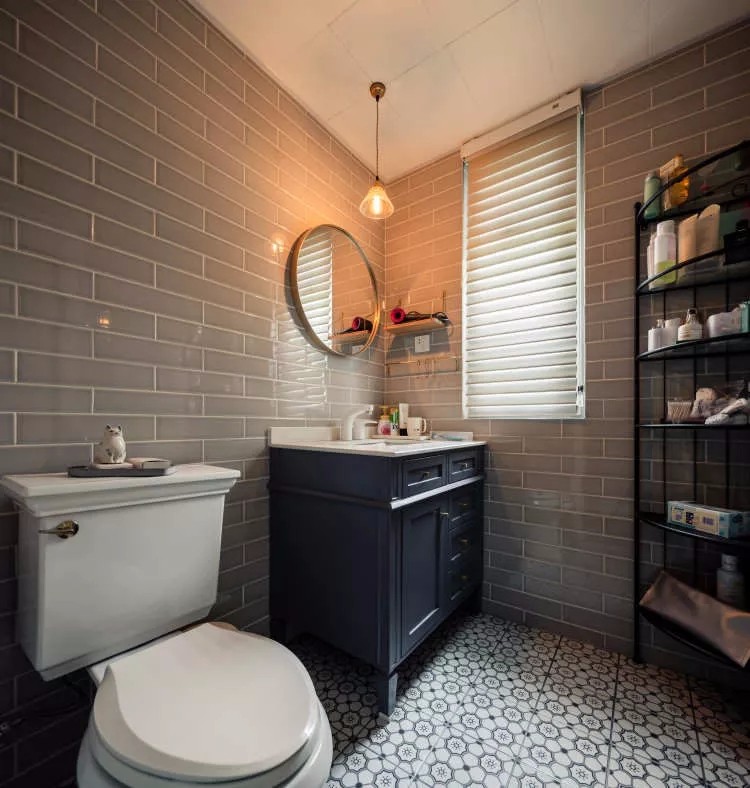 北歐風格家裝設計室內裝修效果圖-衛生間 北歐風格家裝設計室內裝修效果圖-衛生間