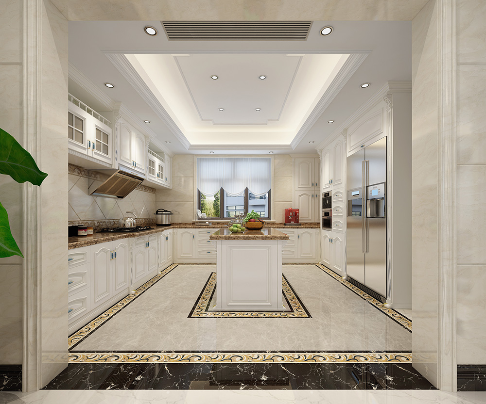 裝修公司歐式奢華風格室內裝修效果圖-廚房 裝修公司歐式奢華風格室內裝修效果圖-廚房