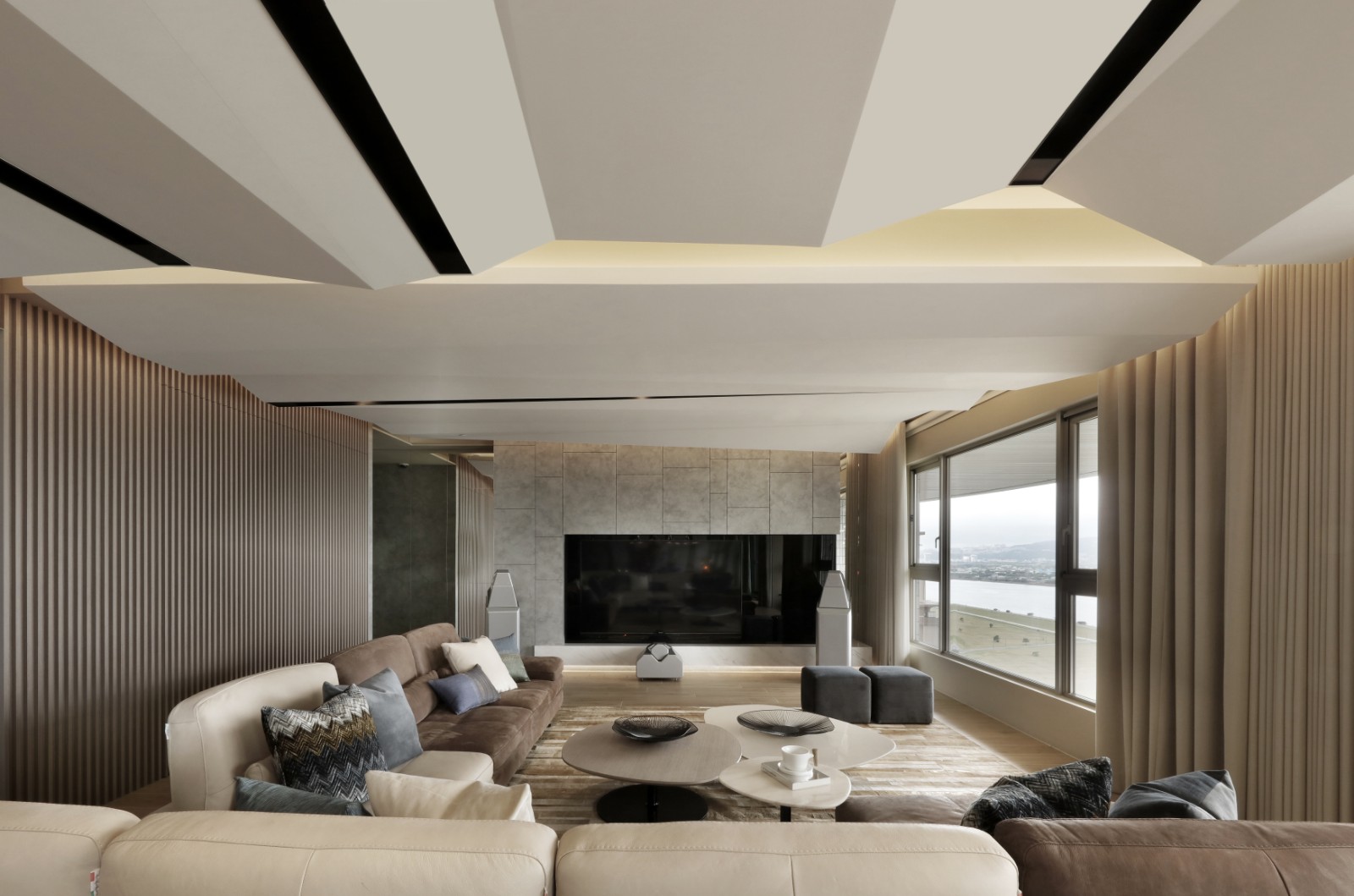 裝修案例現代奢華風格室內裝修效果圖-客廳 裝修案例現代奢華風格室內裝修效果圖-客廳