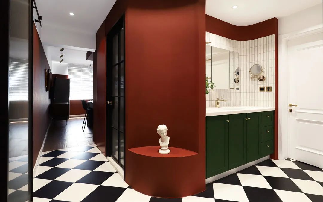 現代前衛風格家裝設計室內裝修效果圖-玄關 現代前衛風格家裝設計室內裝修效果圖-玄關