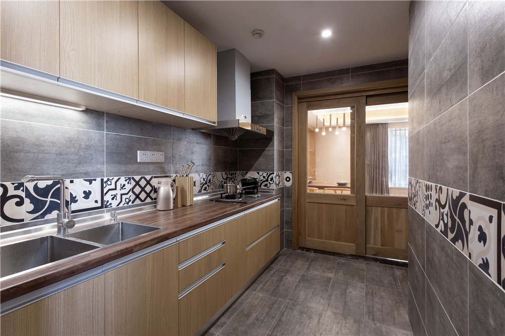 佛山裝修公司日式風格室內裝修效果圖-廚房 佛山裝修公司日式風格室內裝修效果圖-廚房