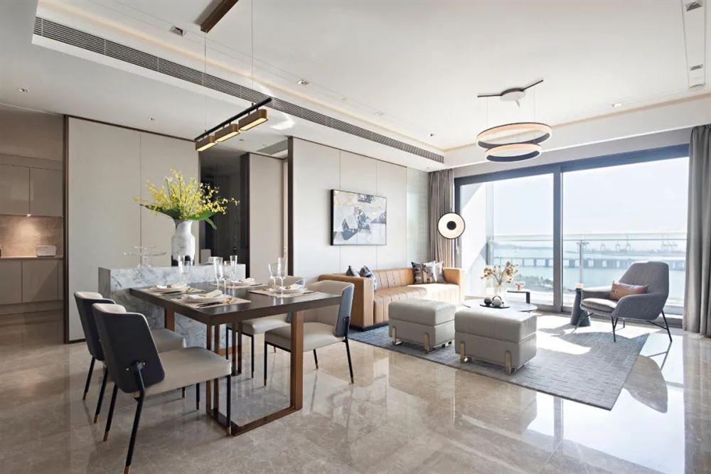 佛山市碧桂園南海悅城歐式風格三居室裝修案例