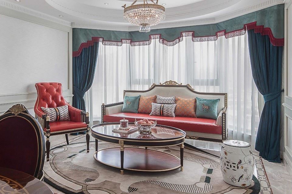 湛江市方圓云山詩意其他三居室裝修案例