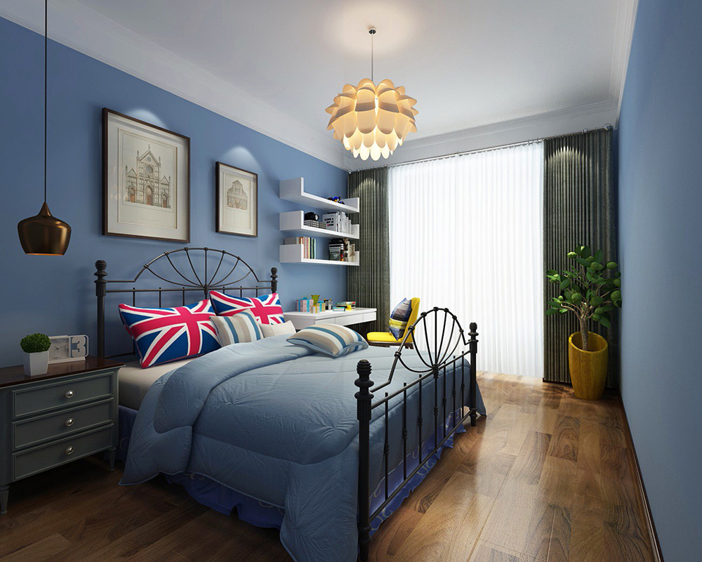 美式風格室內裝修效果圖-恒大御景半島平層280平米-室內兒童房裝修 美式風格室內裝修效果圖-恒大御景半島平層280平米-室內兒童房裝修