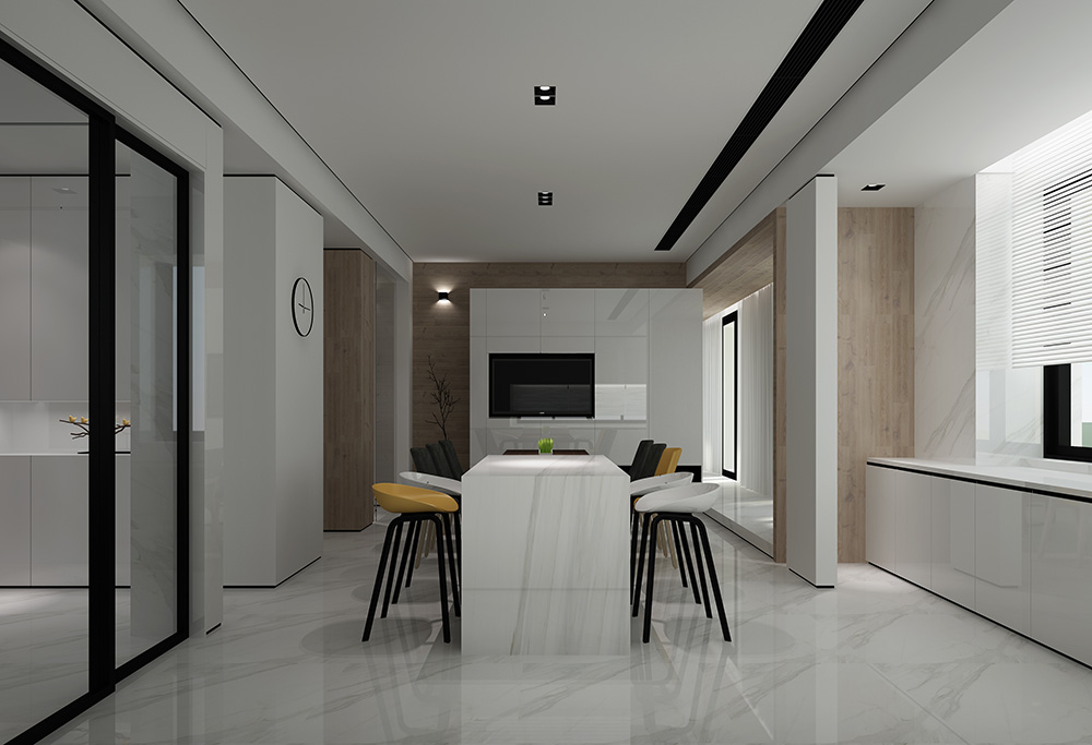 現(xiàn)代極簡風(fēng)格別墅裝修設(shè)計(jì)效果圖-迎江"逸"墅·碧桂園-別墅餐廳裝修設(shè)計(jì) 現(xiàn)代極簡風(fēng)格別墅裝修設(shè)計(jì)效果圖-迎江"逸"墅·碧桂園-別墅餐廳裝修設(shè)計(jì)