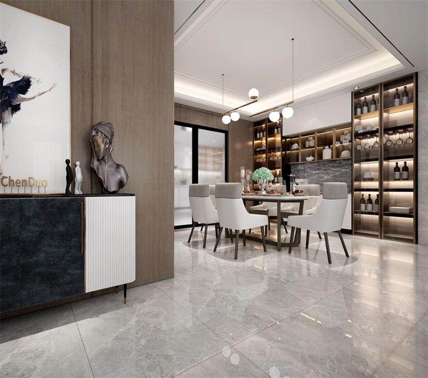 廣州市御華園現(xiàn)代簡(jiǎn)約風(fēng)格四居室裝修案例