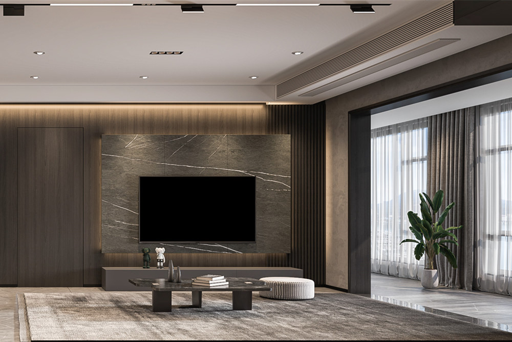 連云港市秀逸蘇杭東苑現代簡約風格三居室裝修案例