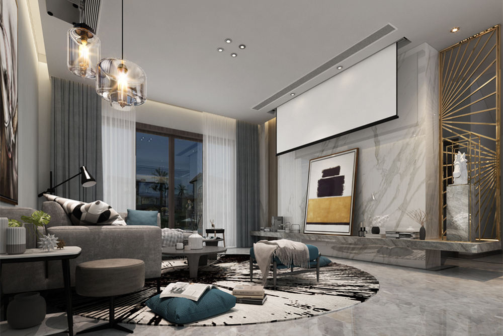 韶關(guān)市外灘華府現(xiàn)代簡(jiǎn)約風(fēng)格別墅裝修案例