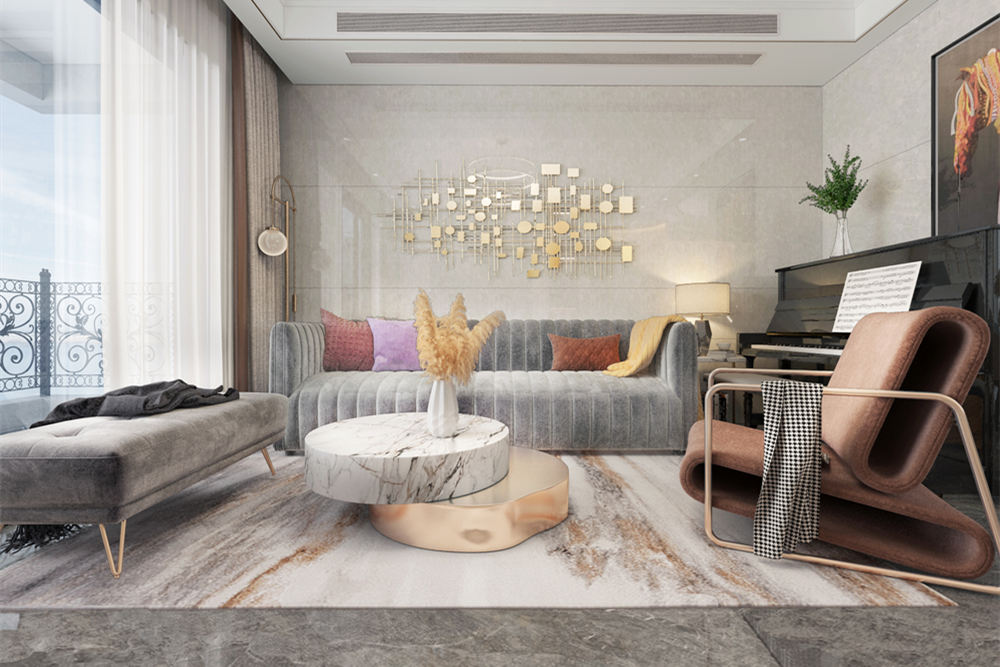 韶關市富康翰林世家二期現代簡約風格三居室裝修案例