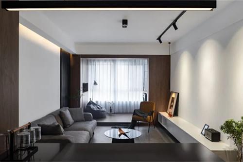 德陽市北城香榭現代簡約風格三居室裝修案例