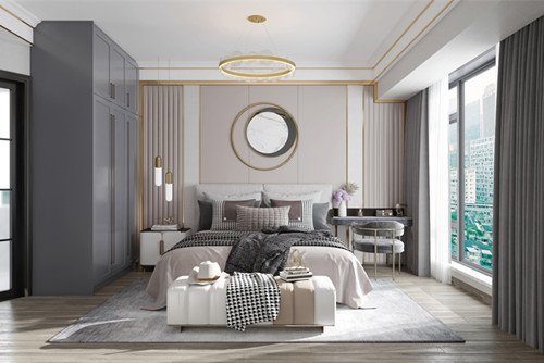 茂名市金源時(shí)代現(xiàn)代簡約風(fēng)格三居室裝修案例