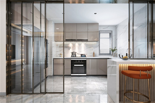 湛江市西粵京基城二期輕奢風(fēng)格別墅裝修案例