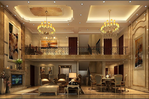 海口市都市森林歐式風格別墅裝修案例