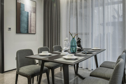 海口市港島花園現(xiàn)代簡約風格別墅裝修案例