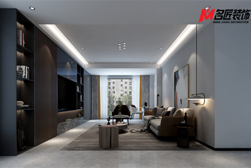 臺州市鑫磊·城市之星現代簡約風格三居室裝修案例