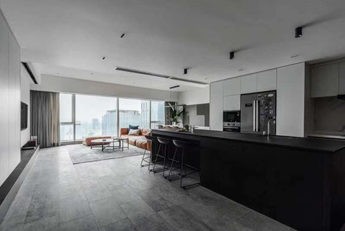 玉林市歐景嘉園現代簡約風格五居室裝修案例