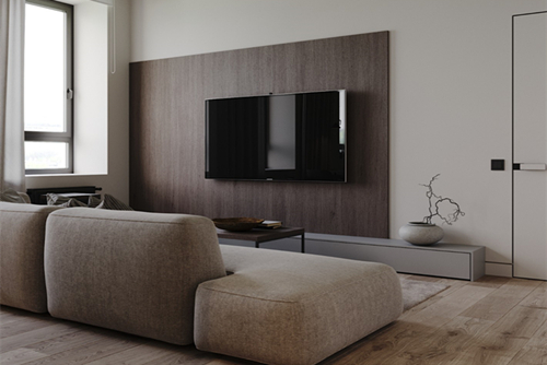 江門市保利大都會現代簡約風格三居室裝修案例