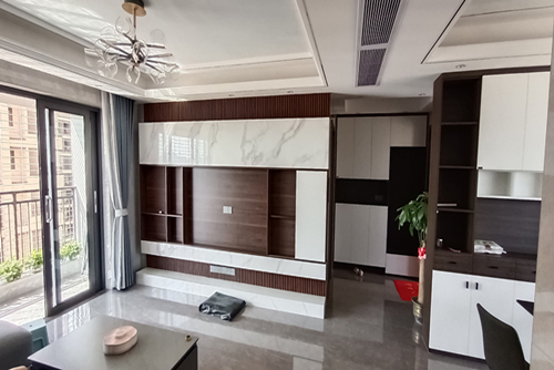 茂名市富麗天譽現(xiàn)代簡約風格三居室裝修案例