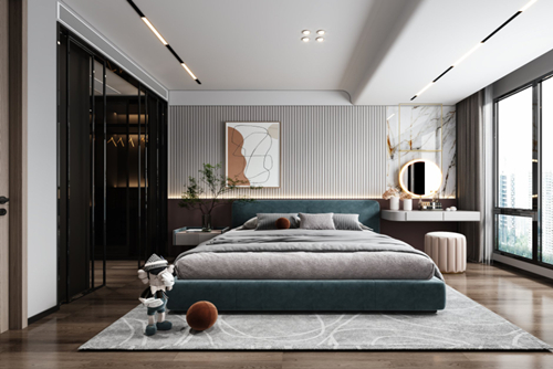 衢州市樂業景觀現代風格四居室裝修案例