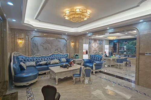 河源市龍光城歐式風格別墅裝修案例