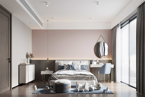 海口市南濱駿園現代簡約風格別墅裝修案例