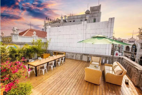 海口市濱河華庭現代風格辦公空間裝修案例