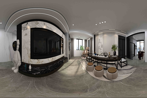 泉州市泉州上實海上海現代簡約風格三居室裝修案例