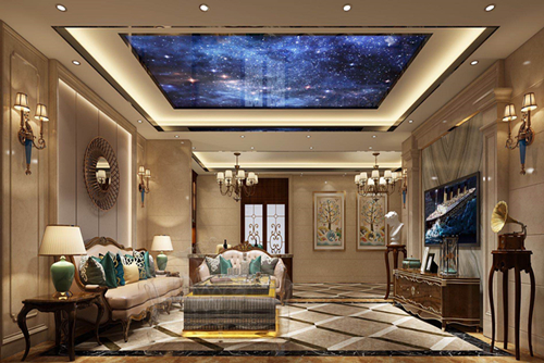 清遠市海倫春天歐式風格別墅裝修案例