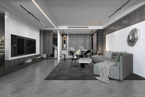 泉州市泉州上實海上海現代簡約風格復式裝修案例