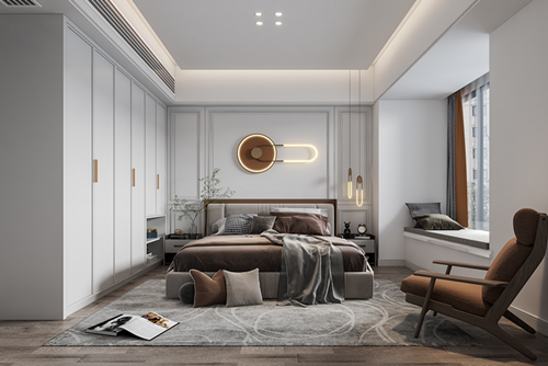 汕頭市譽海岸雅園輕奢風格平層裝修案例