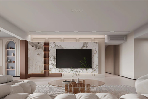 潮州市鳳洲園現(xiàn)代簡約風(fēng)格四居室裝修案例