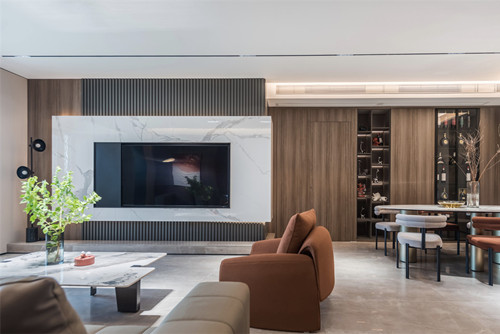 ?？谑心蠂崴钩莿e墅現代簡約風格四居室裝修案例