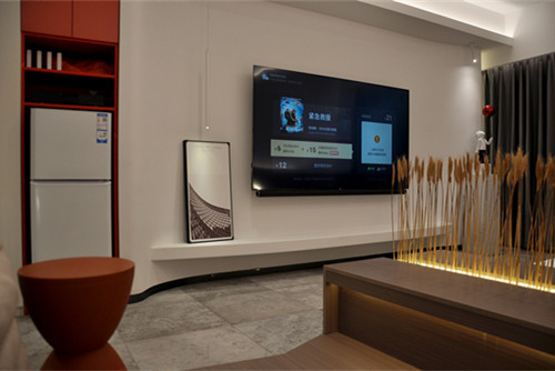 海口市南國威尼斯城現代簡約風格二居室裝修案例