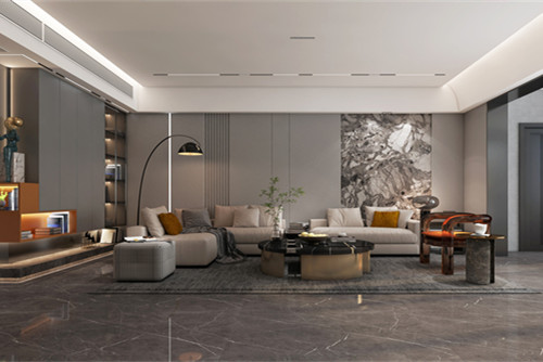 潮州市柏嘉名庭現代簡約風格四居室裝修案例