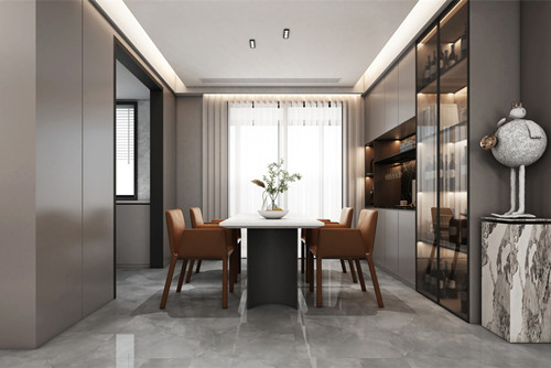 潮州市北園路8號(hào)小區(qū)現(xiàn)代簡(jiǎn)約風(fēng)格三居室裝修案例