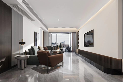 潮州市紅光坑尾池公路局宿舍現代簡約風格三居室裝修案例