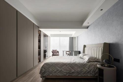 廣州市遠洋招商保利東灣現代簡約風格復式裝修案例