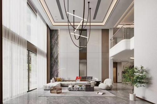 陽江市正德玥瓏灣田園風格三居室裝修案例