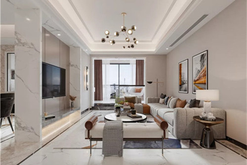 潮州市北園路8號(hào)小區(qū)現(xiàn)代簡(jiǎn)約風(fēng)格三居室裝修案例