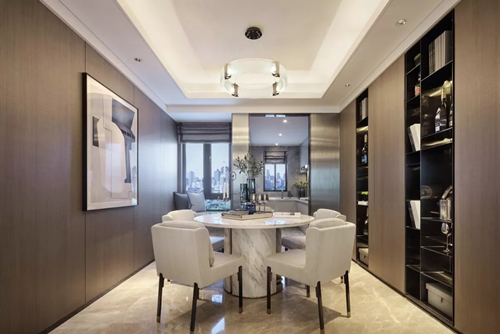 珠海市龍光玖云匯現(xiàn)代簡約風(fēng)格三居室裝修案例